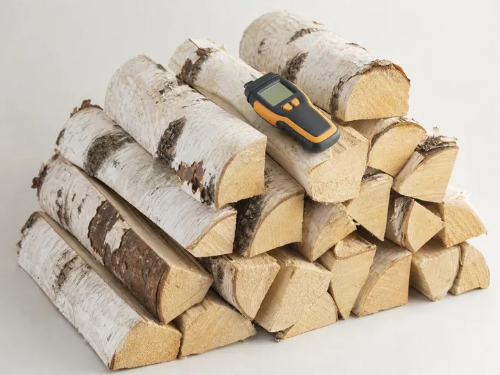 Свежеколотые берёзовые дрова камерной сушки в Видном